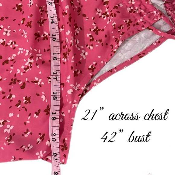 41 HAWTHORN Stitch Fix Cottage Floral Sleeveless Blouse Tank Top Women’s Sz XL - Picture 8 of 10